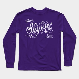 Skipper Wear- Vintage since 1955 (Light Print) Long Sleeve T-Shirt